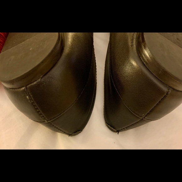 Joe’s Jeans Mule Slides Flats Black Animal Print - Picture 5 of 8